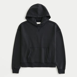 Sudadera con capucha para hombre, estilo casual, de invierno, resistente, con apliques, hombros caídos, de algodón, con estampado de burbujas, forro polar, venta al por mayor, OEM, personalizada - Product Image 4