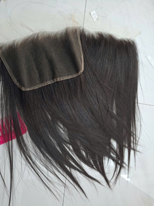 Extensions de cheveux vietnamiennes droites en dentelle HD Bone Swiss pré-plumées et étirées 9x5 & 9x6 Lace Closure from Vietnam - Product Image 2