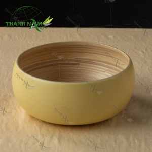 Bols en bambou classiques faits à la main, diamètre 15 cm, pour la cuisine à domicile, salade/soupe, réutilisables, écologiques, jetables - Product Image 4