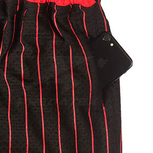 Pantalones cortos de gimnasio de verano para hombre de poliéster 100% de alta calidad, cintura elástica de Color personalizado, patrón sólido, pantalones cortos de malla de uso informal para adultos - Product Image 6