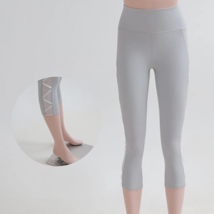 Leggings sans couture de créateur Active Wear Service OEM Leggings de yoga à taille haute élastique pour femmes Pantalon de gym Vêtements de fitness serrés pour femmes - Product Image 4