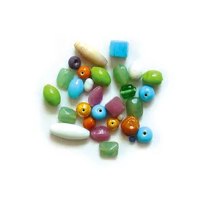 Di alta qualità opache perline di vetro semplice tipo di Mix per accessori di gioielli elementi decorativi Making