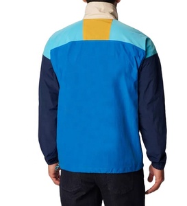 Chaqueta cortavientos de alta calidad, ropa de calle para hombre, chaqueta con cremallera personalizada de nailon a prueba de viento para hombre - Product Image 3