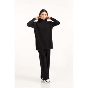 Conjunto de Otoño WM-COD-WS25-003A, Corte Regular, Tejido de Punto, Atuendo Contemporáneo de Dos Piezas, Tallas XS, XXS, XXL Disponibles - Product Image 3