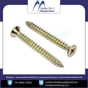 Precio al por mayor, tornillo moleteado de latón personalizado, latón pequeño de proveedor indio - Product Image 2