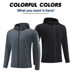 Chaqueta Deportiva Personalizada al por Mayor, con Cuello Alto, Cortavientos, Impermeable, con Cremallera, de Secado Rápido, para Aventuras al Aire Libre en Invierno - Product Image 4