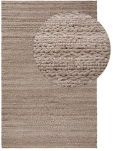 Tapis modernes Laine Boucle naturelle Tressé tissé à la main Tapis en laine tressé à la main Tapis à boucle pour le salon - Product Image 6