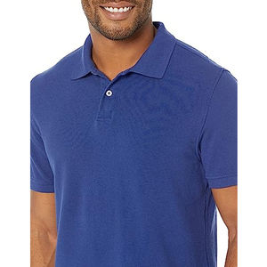 100% coton hommes Golf Polo chemise Polo blanc brodé de haute qualité Camias Polyester hommes meilleure qualité personnalisé col roulé OEM Anti - Product Image 3