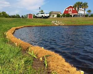 Bûches de coco organiques naturelles pour le rivage Coussin en fibre de coco pour contrôler l'érosion du sol - Product Image 5