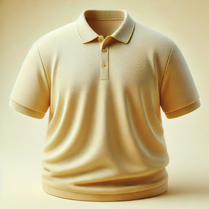 เสื้อยืดลำลองผู้ชายไซส์ใหญ่ ผ้าโพลีเอสเตอร์/คอตตอน แห้งเร็ว เนื้อผ้าถักน้ำหนักเบา ลายพิมพ์โลโก้แบบเรียบหรู - Product Image 5