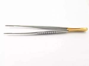 <span class=keywords><strong>TC</strong></span> Adson คีมตัดเนื้อเยื่อสีน้ำตาลเกรดเยอรมัน4.75,พร้อม <span class=keywords><strong>TC</strong></span> DeBakey คีมตัดทังสเตนคาร์ไบด์ - Product Image 5