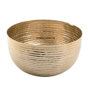 Bol à chocolat rond fini en or Bol à chocolat de qualité supérieure fait à la main Bol à chocolat de luxe classique et élégant - Product Image 1