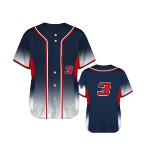 Ropa de equipo de uniforme de béisbol personalizada camiseta de béisbol hecha por proveedor paquistaní - Product Image 5