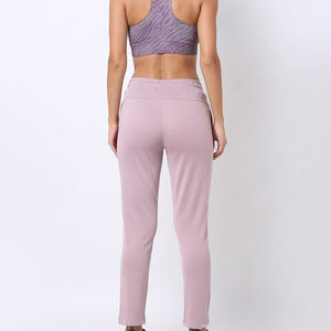 Pantalon décontracté taille haute en molleton 100 % coton pour femme, avec cordon de serrage, style hip-hop, écologique, séchage rapide et respirant – Vente en gros - Product Image 2