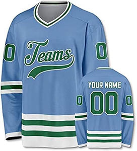 ชุดฮอกกี้สนาม โพลีเอสเตอร์ 100% ระบายอากาศได้ดี แห้งเร็ว คอวี แขนยาว ผลิตตามสั่งสำหรับผู้ชาย ผลิตในประเทศปากีสถาน - Product Image 3