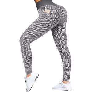 Collants de sport pour femmes, nouveau design, leggings de fitness avec logo personnalisé, haute élasticité, sexy, respirant, leggings de yoga élastiques - Product Image 1