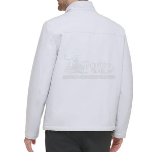 Veste Softshell d'Hiver à Logo Avant Léger pour Hommes de Couleur Personnalisée-Vêtements de Mode de Haute Qualité - Product Image 2