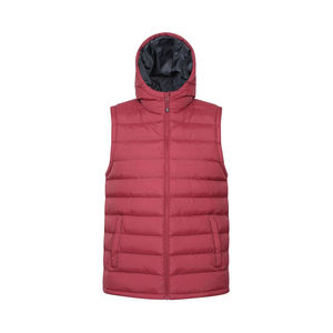 Gilet matelassé chaud sur mesure pour hommes, fermeture éclair, sans manches, décontracté, imperméable, respirant, streetwear, rembourré, matelassé - Product Image 1