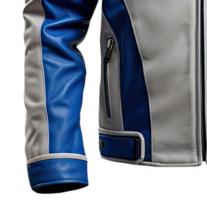 100% แจ็กเก็ตหนังสำหรับผู้ชายแจ็กเก็ตหนังแฟชั่นงานตามสั่ง - Product Image 6