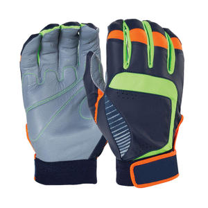 Gants de frappe de baseball en cuir Cabretta de haute qualité avec logo personnalisé pour l'entraînement professionnel - Product Image 5