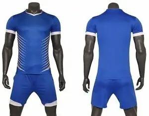 Uniformes de football pour hommes, vente en gros, uniforme de gardien de but court de styliste, ensemble de football respirant à séchage rapide pour les joueurs d'équipe - Product Image 2