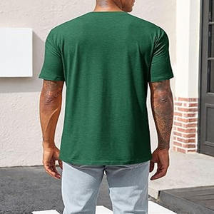 T-shirt personnalisé sérigraphie logo haute qualité vierge 100% coton unisexe Pro Club surdimensionné Streetwear t-shirt lourd pour hommes - Product Image 4