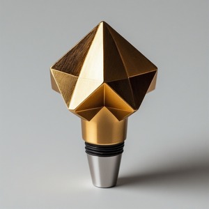 The Discreet Durable Customizable Metal <b>Wine</b> Bottle <b>Stopper</b> Credit-Card-Sized Always Ready Action Designed Fit Unobtrusively - Product Image 6