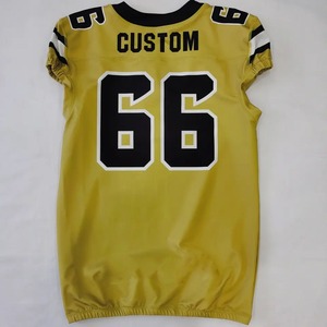 Maillot de football américain équipe club vêtements de sport de sublimation pour homme vente en gros de service OEM maillots de football américain sur mesure - Product Image 3
