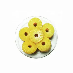 Rodajas de granja de piña fresca/Rodajas de piña enlatada/Trozos de piña Fruta Comida enlatada Piña fresca en almíbar