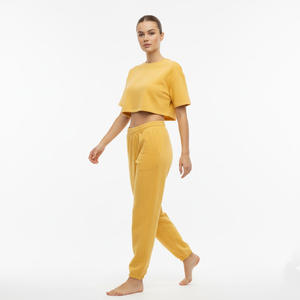 Nouvelle mode de pantalons pour femmes, prix de gros, pantalon à coupe régulière, pantalon de haute qualité à conception personnalisée pour femmes à vendre - Product Image 1