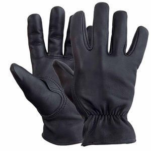 Gants en cuir en gros OEM, logo personnalisé, cuir souple, antidérapant, pour une conduite professionnelle, confort et protection des mains - Product Image 4