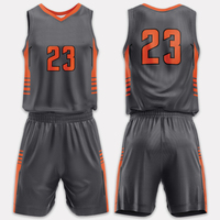 Meilleur prix, nouveau design, vêtements de sport Bsci, maillot de basket respirant d'été, grande taille, haute qualité, imprimé, technique, tendance