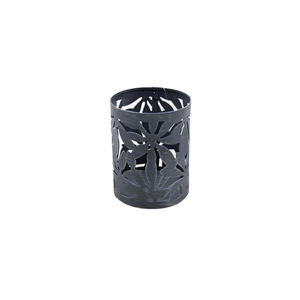 Wedding Decorative <b>Set</b> <b>of</b> 2 Metal Round Votive Black Color Candle Holder For Festival Decoration Handmade - Product Image 5