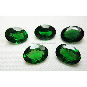 Grenat vert naturel coupe ronde pierres précieuses semi-précieuses en vrac fabrication de bijoux taille calibrée grenat tsavorite pierres précieuses pierre de naissance - Product Image 6