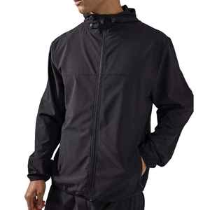 Chaqueta Cortavientos con Cremallera a Cuadros de Algodón de Moda para Hombre, Chaqueta Deportiva Fabricada a Medida, Patrón de Camuflaje, Procesamiento con Recubrimiento - Product Image 1
