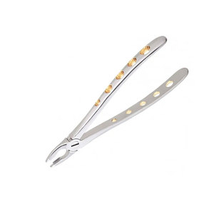 Acier inoxydable No.103 B8 pince d'extraction dentaire Instrument manuel pour incisive inférieure prémolaire motif anglais - Product Image 3