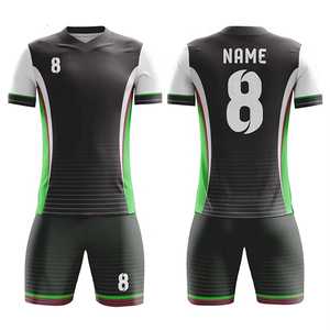 Conjunto de Uniforme de Fútbol Personalizado de Alta Calidad con Color y Logotipo Personalizados, 100% Poliéster, Secado Rápido, Transpirable, Unisex para Adultos, Precio Bajo - Product Image 5