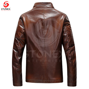 Vestes en cuir de la meilleure qualité du Pakistan - Vêtements de rue en cuir véritable / Veste en cuir pour hommes. - Product Image 6