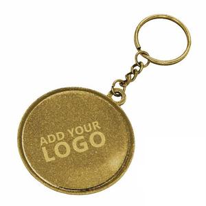 Llavero de cañón de latón macizo | Llavero para coche Hecho a mano Cadena para el hogar Llave Acabado de latón Llave de bolsillo de latón Artículo de regalo - Product Image 2