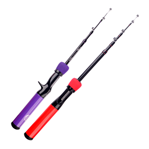 ชุด Gen3-Telescopic-Fishing-Rod ที่จับเบ็ดตกปลาแบบแข็งคาร์บอนทนทานหลายสีเบ็ดตกปลากลางแจ้ง - Product Image 4