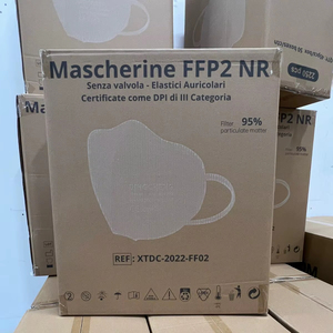 FFP2 Disposable Face Masks EN149 CE Certified 5-Layer Anti-Dust Non-Woven Fabric Adjustable Nose Clip for Healthcare - Product Image 4