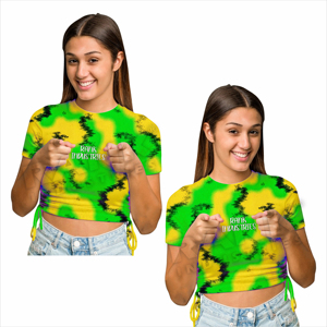 Camisetas cortas de moda para mujer, camisetas cortas cómodas para el día a día - Product Image 4