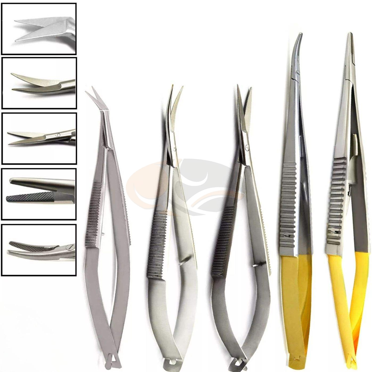 ชุดกรรไกรจับเข็ม Castroviejo