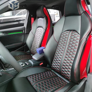 Fundas de Asiento de Cuero Completas para <span class=keywords><strong>Audi</strong></span>, de Fábrica, en Piel de Vaca, para <span class=keywords><strong>Audi</strong></span> A4 A6 A7 <span class=keywords><strong>A8</strong></span> - Product Image 1