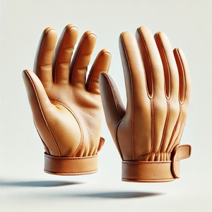 Guantes de bateo de softbol de cuero genuino para jóvenes adultos protección de muñeca guantes de bateo de béisbol colección de ropa deportiva personalizada - Product Image 2