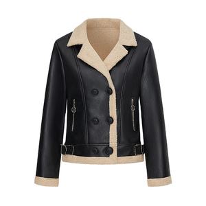 <b>Genuine</b> Lambskin <b>Leather</b> Casual Winter Wear Womens <b>genuine</b> <b>leather</b> <b>jacket</b> Womens Handmade Oversize <b>Jacket</b> - Product Image 1