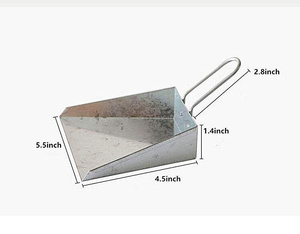 Recogedor de diseño único de metal galvanizado a precio asequible para limpiar herramientas de colector de basura de casa y jardín - Product Image 6