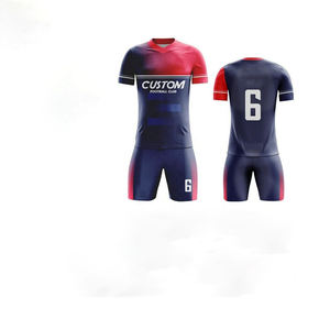 Vêtements de football les plus vendus respirants et à séchage rapide avec logo personnalisable Meilleur design et uniformes OEM de haute qualité - Product Image 6