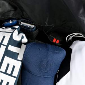 Bolsa de gimnasio de lona de tendencia superior con compartimento para zapatos Lona de viaje deportiva personalizable para hombres y mujeres - Product Image 5