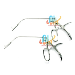 Pinzas Quirúrgicas ORL Indirectas para Laringe, Instrumentos de Corte de Pústulas y Captura de Huesos, Acero Inoxidable de Grado Médico, Certificación CE ISO - Product Image 1